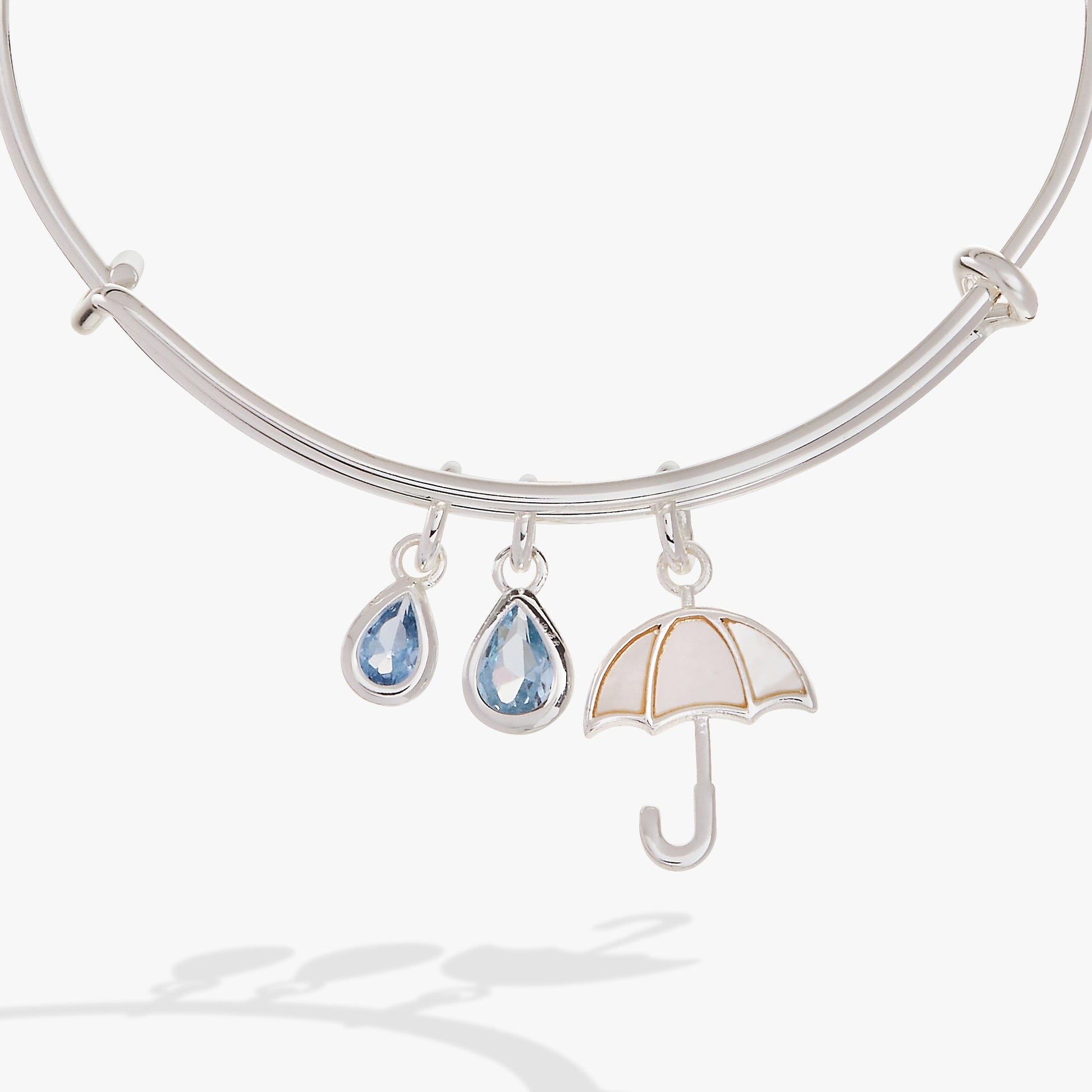 Mother of Pearl Umbrella Bangle ALEX AND ANI
