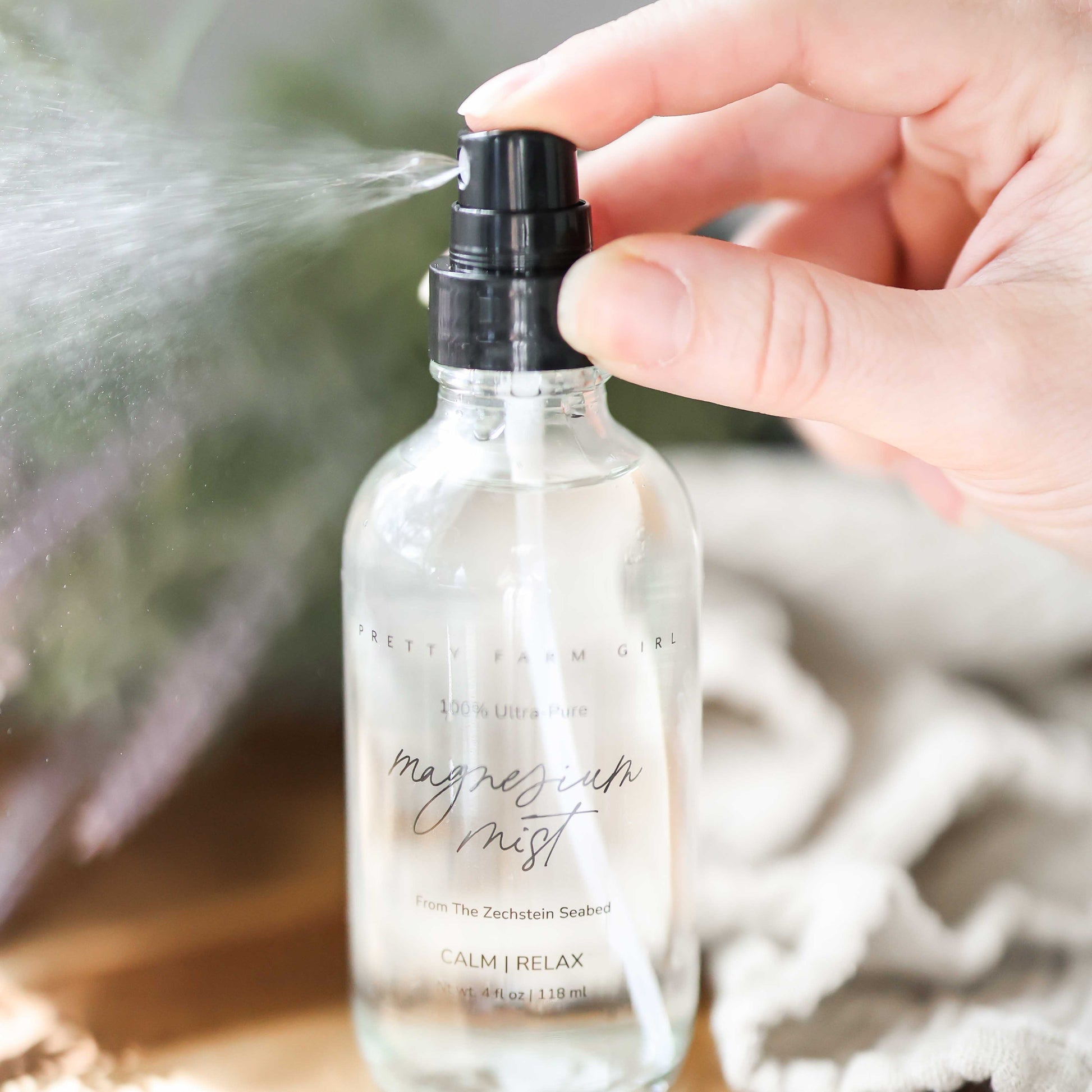 Magnesium Mist Body Spray Pretty farm girl