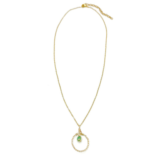 Matcha necklace