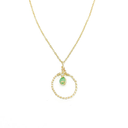 Matcha necklace