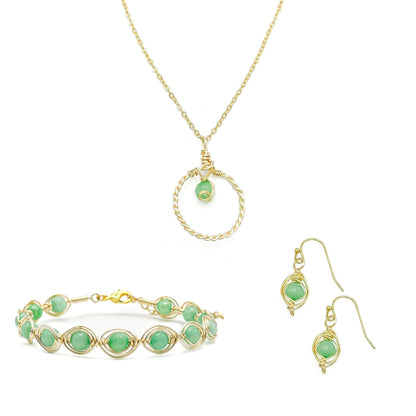Matcha necklace