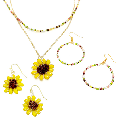 Mirasol necklace (Autumn edition)