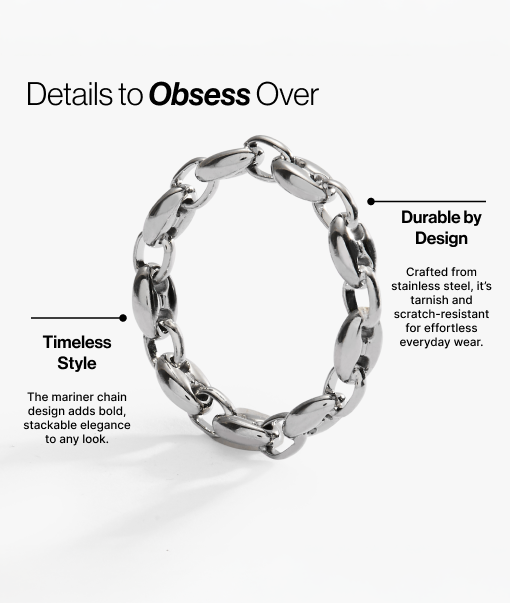 Frozen Mariner Chain Ring ALEX AND ANI