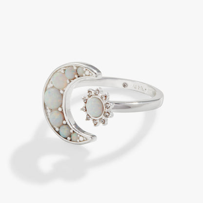Moon + Sun Opal Ring ALEX AND ANI