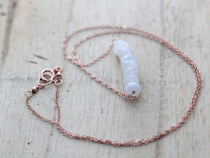 Moonstone Nugget Necklace