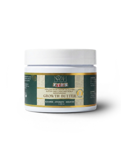 Daily Hair Growth Butter With Castor Oil And Shea Butter For Scalp Moisturizing Novah Beauty Essentials