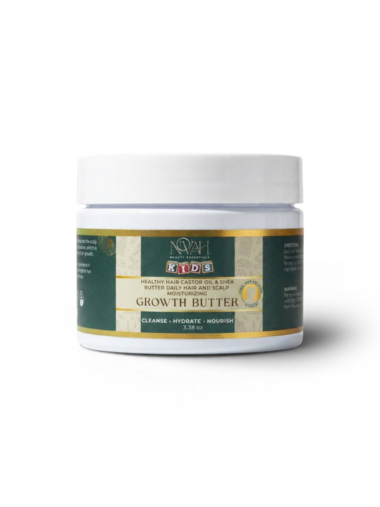 Daily Hair Growth Butter With Castor Oil And Shea Butter For Scalp Moisturizing Novah Beauty Essentials