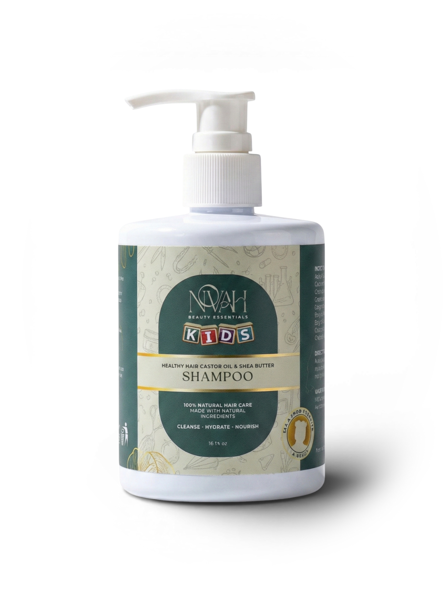 Healthy Hair Castor Oil And Shea Butter Shampoo For Moisture Balance Novah Beauty Essentials