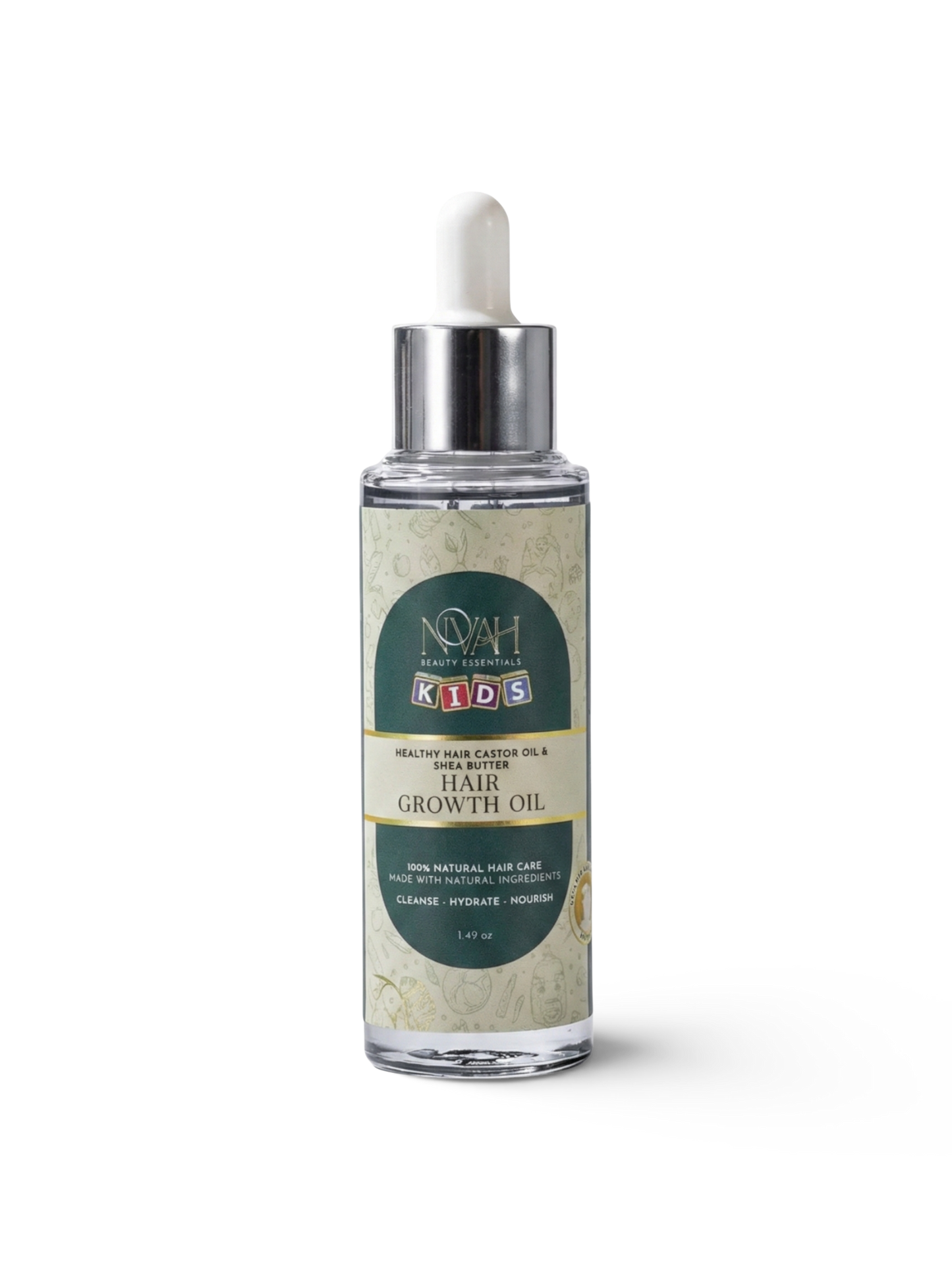 Healthy Hair Castor Oil And Shea Butter Hair Growth Oil Novah Beauty Essentials