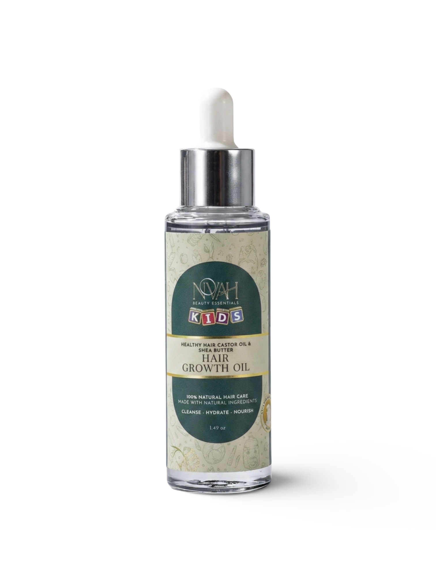 Healthy Hair Castor Oil And Shea Butter Hair Growth Oil Novah Beauty Essentials