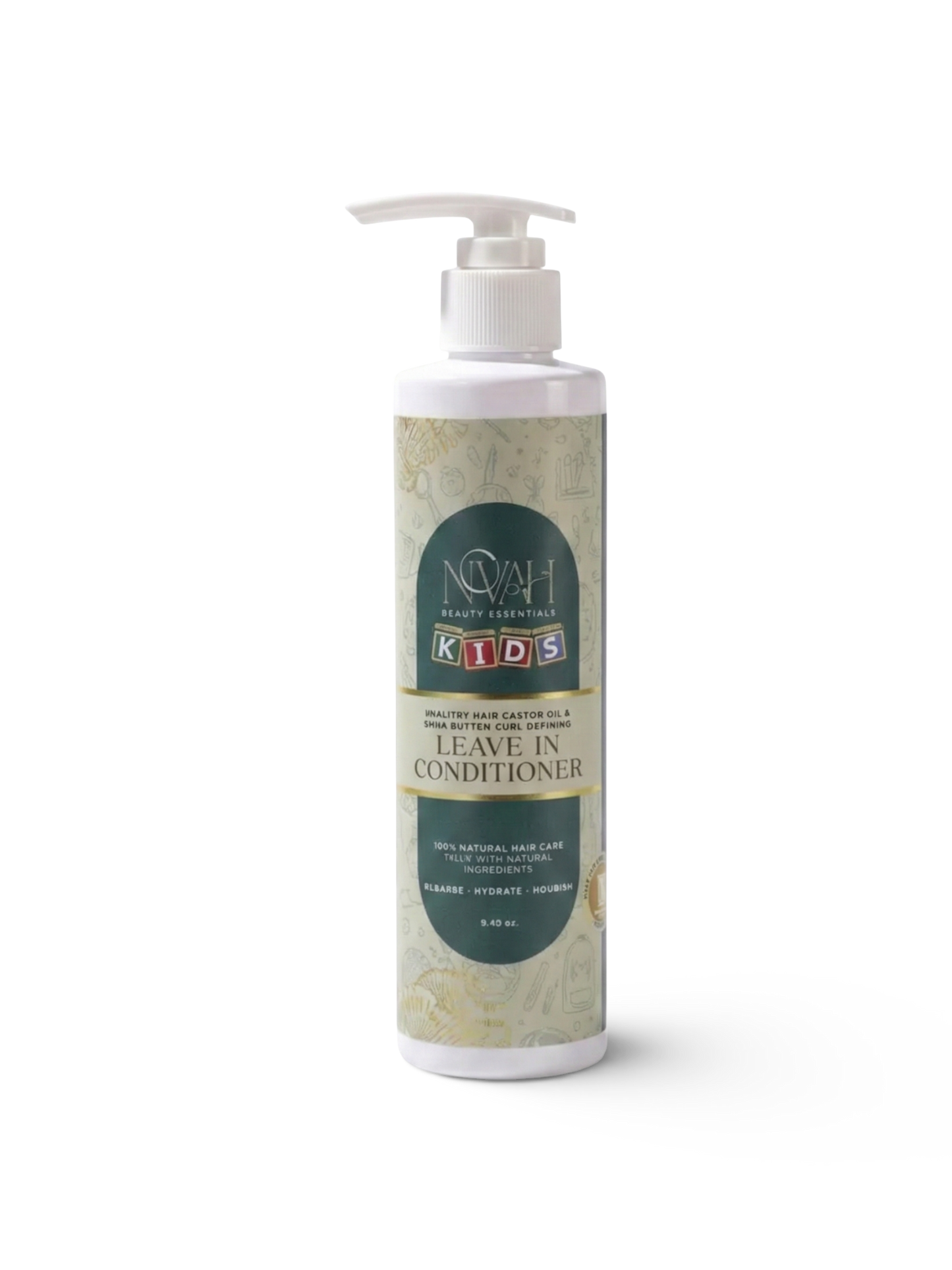 Healthy Hair Castor Oil And Shea Butter Curl Defining Leave In Conditioner Novah Beauty Essentials