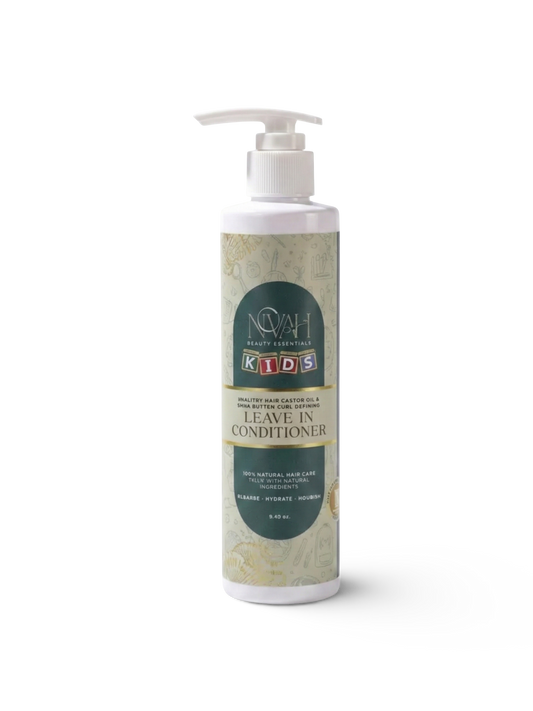 Healthy Hair Castor Oil And Shea Butter Curl Defining Leave In Conditioner Novah Beauty Essentials