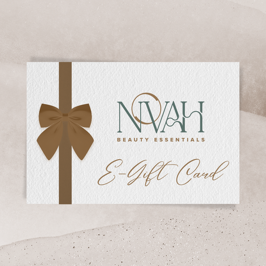 Customizable Gift Card With Personal Message And Flexible Amount Novah Beauty Essentials
