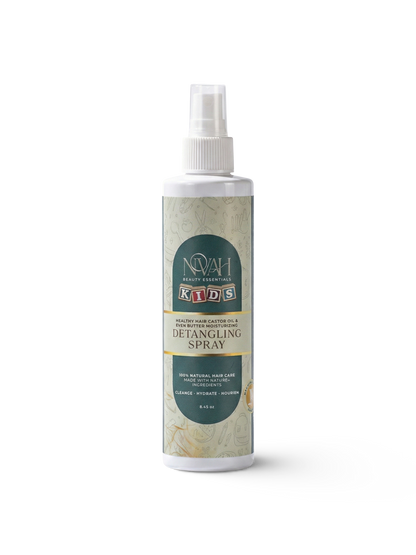 Healthy Hair Castor Oil And Shea Butter Moisturizing Detangling Spray Novah Beauty Essentials