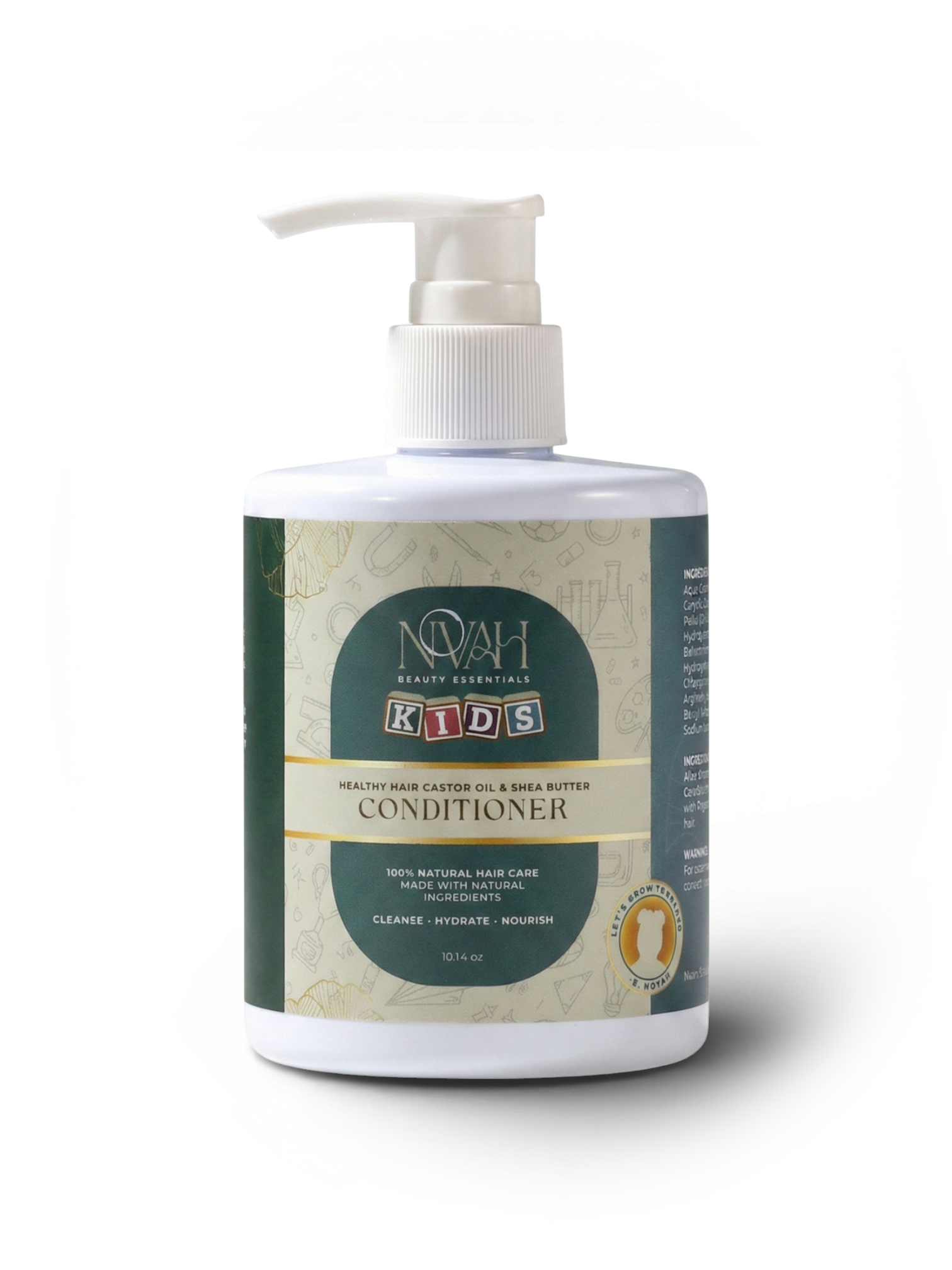 Healthy Hair Castor Oil And Shea Butter Hydrating Conditioner For Curly Hair Novah Beauty Essentials