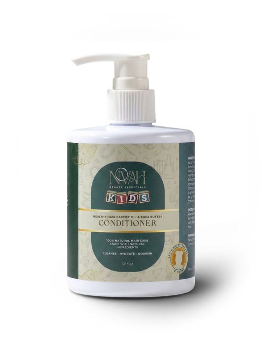 Healthy Hair Castor Oil And Shea Butter Hydrating Conditioner For Curly Hair Novah Beauty Essentials