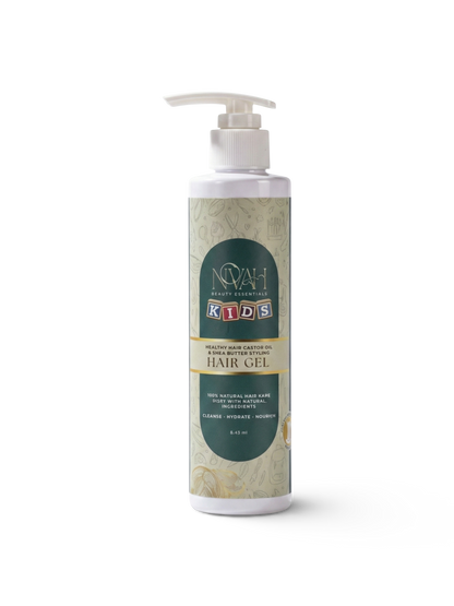 Healthy Hair Castor Oil And Shea Butter Styling Gel For Curls And Frizz Control Novah Beauty Essentials
