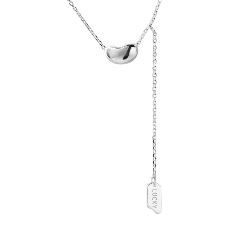 Women's Clavicle Chain Necklace Set Ellipse Style Sweet Fashion Hausofjb