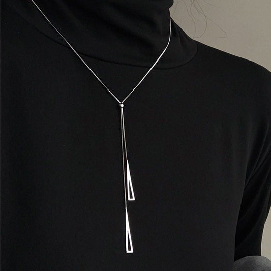 Women's Luxury Geometric Chain Necklace Alloy Irregular Design Hausofjb