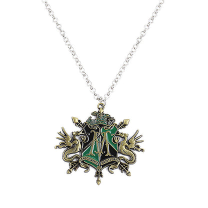 British Retro Owl Necklace Alloy Cartoon Pharmacy Bottle Death Holy Device Hausofjb