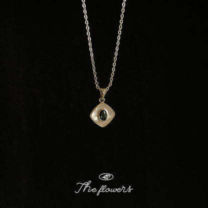 French Inspired Lux Copper Shell Necklace For Daily Commuter Fashion Hausofjb