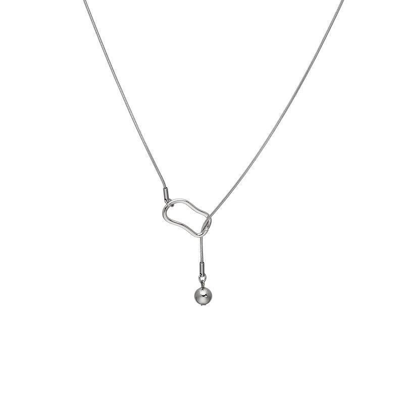Women's Luxury Geometric Chain Necklace Alloy Irregular Design Hausofjb