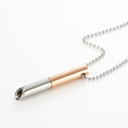 Matching Adjustable Breathing Decompression Stainless Steel Necklace Hausofjb