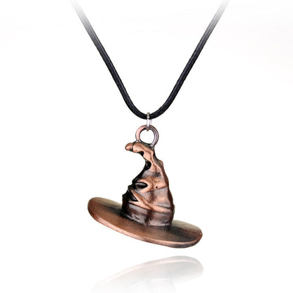 British Retro Owl Necklace Alloy Cartoon Pharmacy Bottle Death Holy Device Hausofjb
