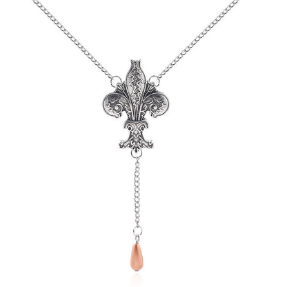 British Retro Owl Necklace Alloy Cartoon Pharmacy Bottle Death Holy Device Hausofjb