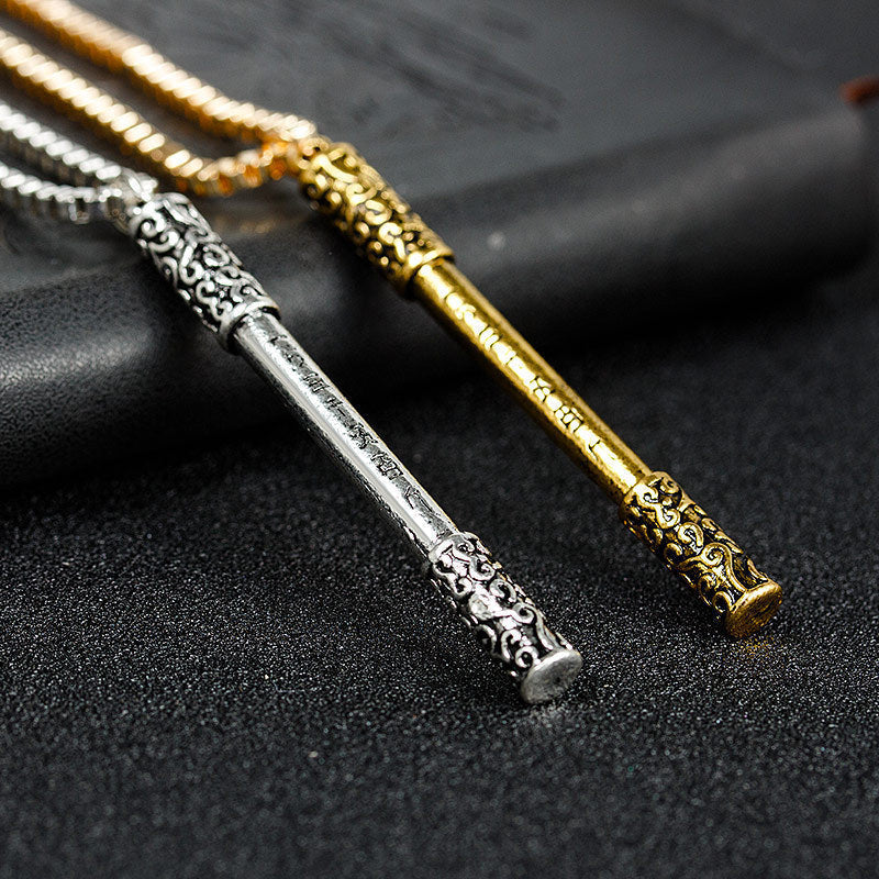 Golden Alloy Necklace Irregular Design European American Style Hausofjb