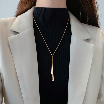 Women's Luxury Geometric Chain Necklace Alloy Irregular Design Hausofjb