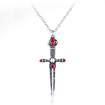 British Retro Owl Necklace Alloy Cartoon Pharmacy Bottle Death Holy Device Hausofjb