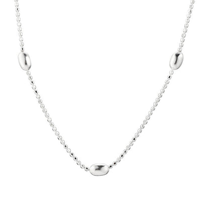 Women's Clavicle Chain Necklace Set Ellipse Style Sweet Fashion Hausofjb