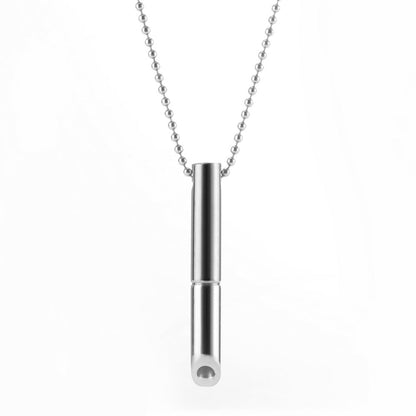 Matching Adjustable Breathing Decompression Stainless Steel Necklace Hausofjb