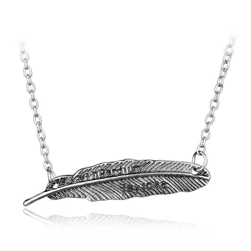British Retro Owl Necklace Alloy Cartoon Pharmacy Bottle Death Holy Device Hausofjb