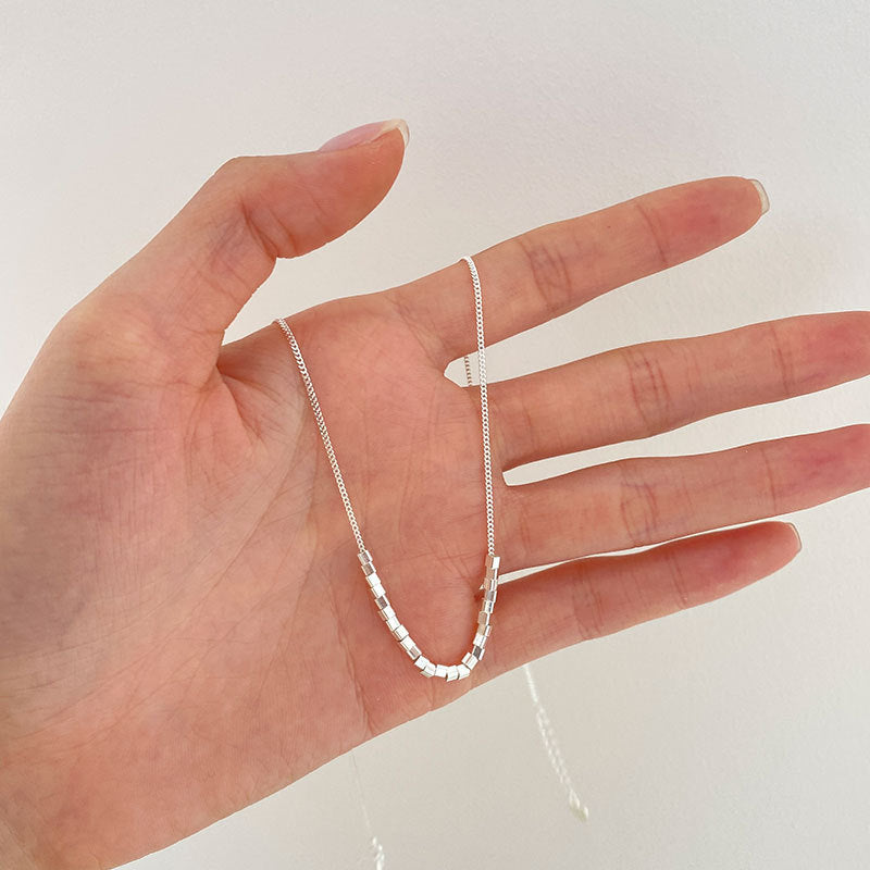Women's Clavicle Chain Necklace Set Ellipse Style Sweet Fashion Hausofjb