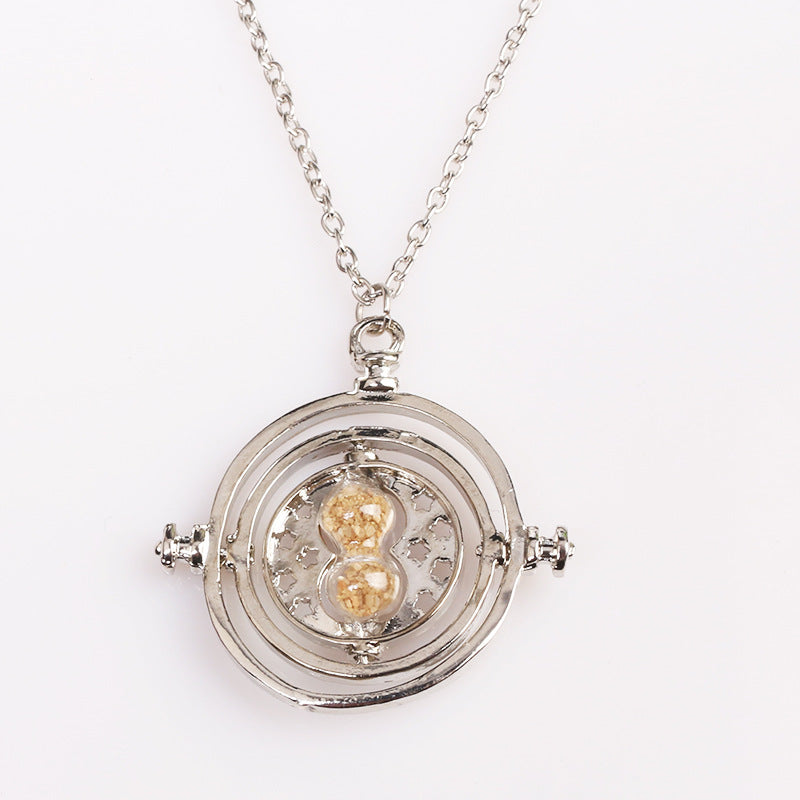 British Retro Owl Necklace Alloy Cartoon Pharmacy Bottle Death Holy Device Hausofjb