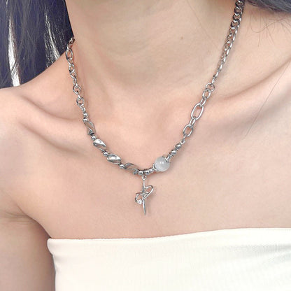 Element Female High Shine Luxury Temperament Necklace Hausofjb