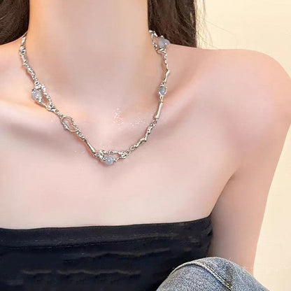 Element Female High Shine Luxury Temperament Necklace Hausofjb