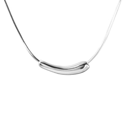 Women's Clavicle Chain Necklace Set Ellipse Style Sweet Fashion Hausofjb