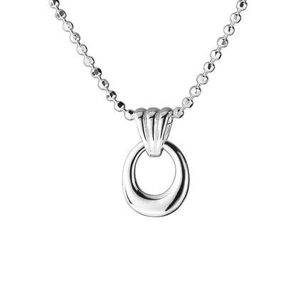Women's Clavicle Chain Necklace Set Ellipse Style Sweet Fashion Hausofjb