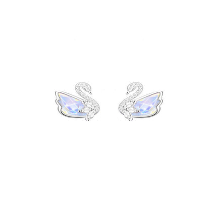 Sterling Silver Aurora Swan Necklace Original Design Hausofjb