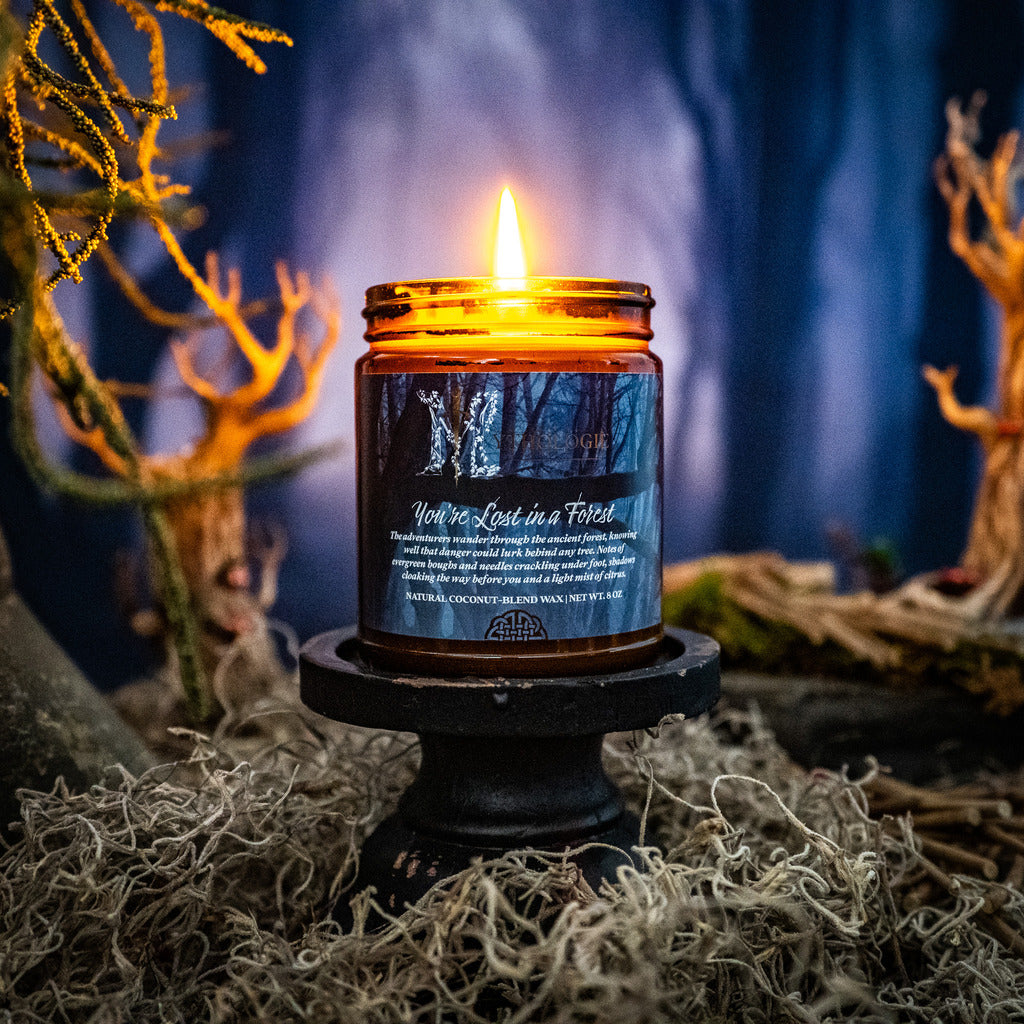 You're Lost in a Forest - Fantasy Candle MythologieCandles