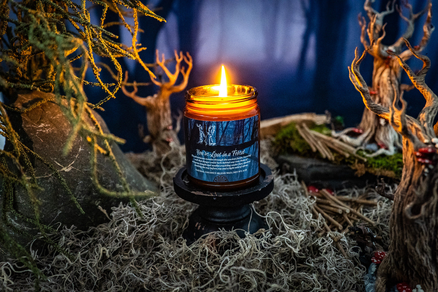You're Lost in a Forest - Fantasy Candle MythologieCandles