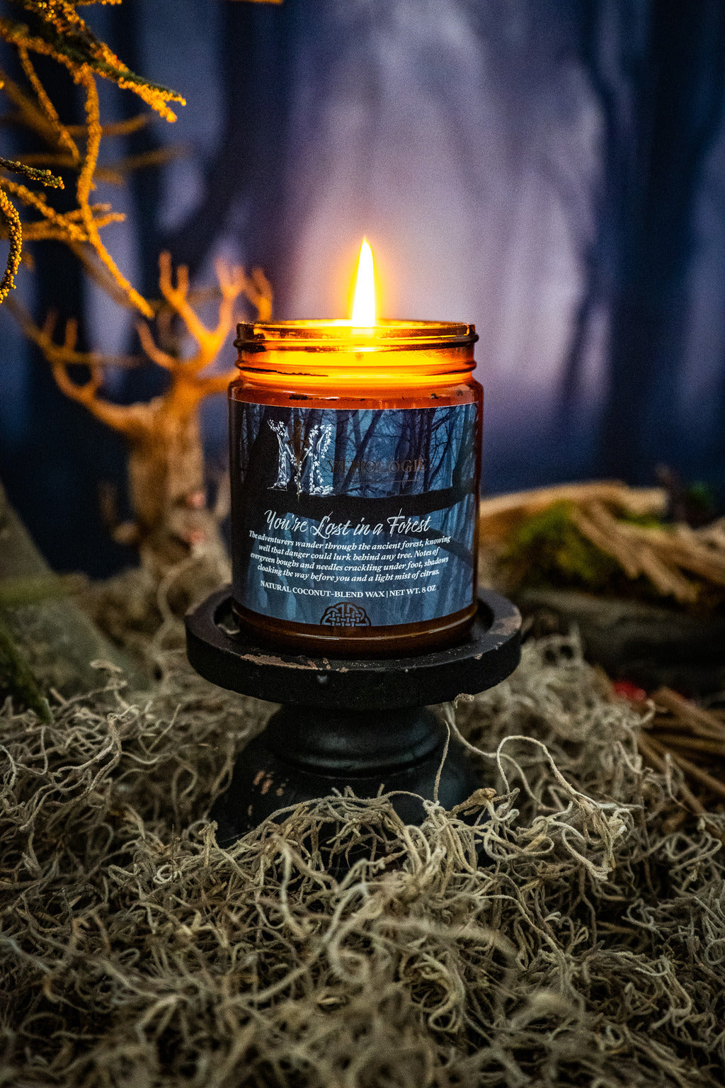 You're Lost in a Forest - Fantasy Candle MythologieCandles