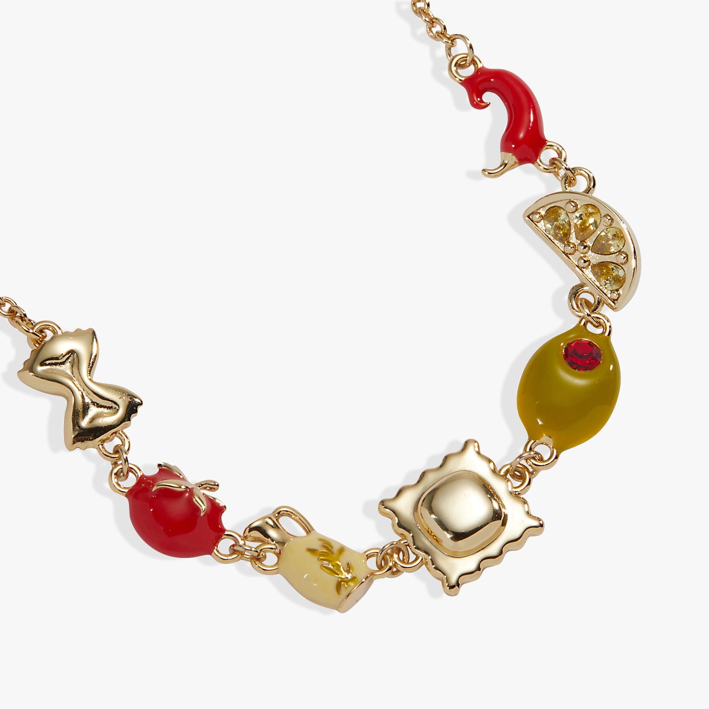 Pasta Girl Linear Bracelet ALEX AND ANI