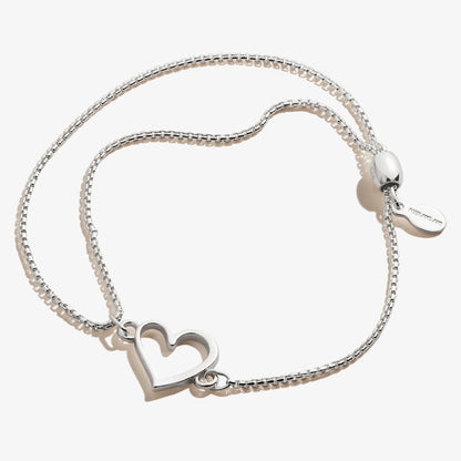 Heart Pull Chain Bracelet ALEX AND ANI