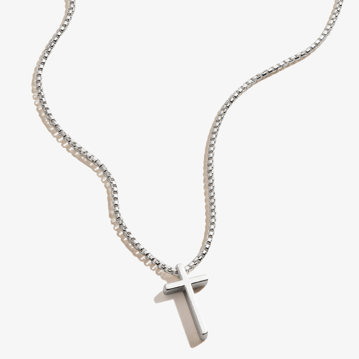 Cross Necklace, Sterling Silver ALEX AND ANI