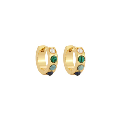 Mini Petra Huggie Hoops Multi