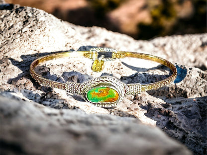 Kingman Turquoise Bracelet